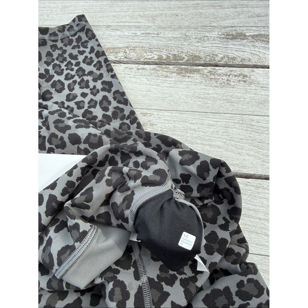 Lululemon Align High-Rise Pant 28" True Leopard Black Multi Size 14 NWT 🖤🐆 - Picture 5 of 5